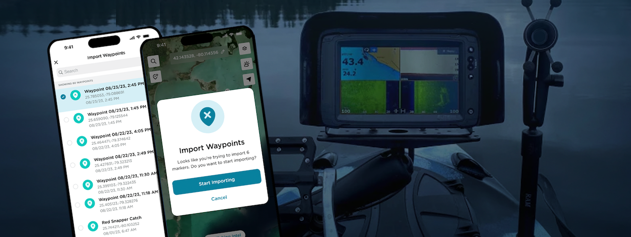 Sync Your Fish Finder With FishAngler - FishAngler Blog